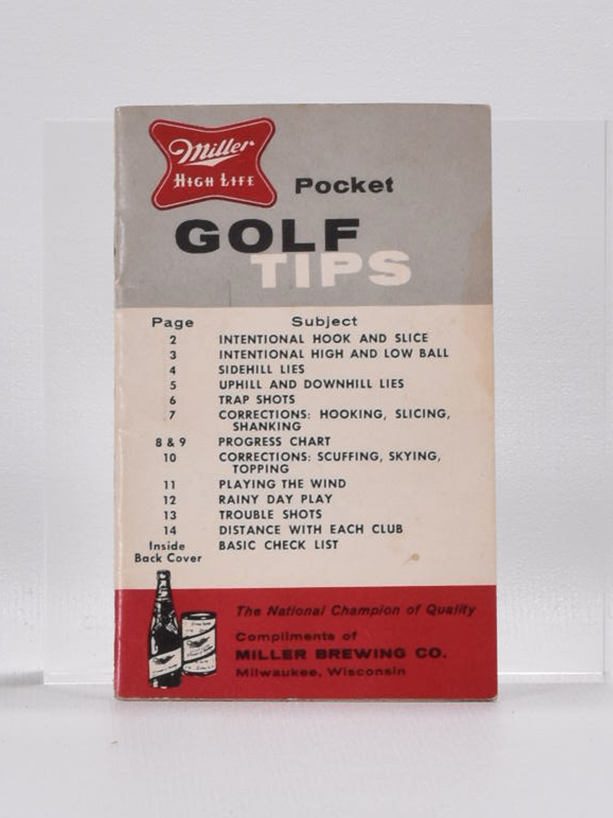 Pocket Golf Tips